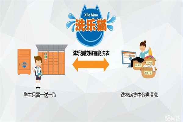 洗乐猫校园智能洗衣