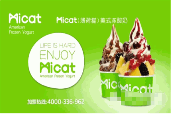 Micat（薄荷猫）美式冻酸奶加盟