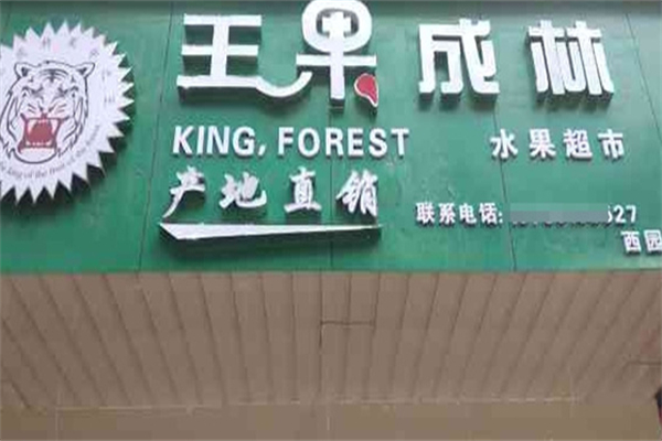 王果成林水果超市加盟