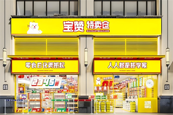 宝赞特卖仓零食加盟