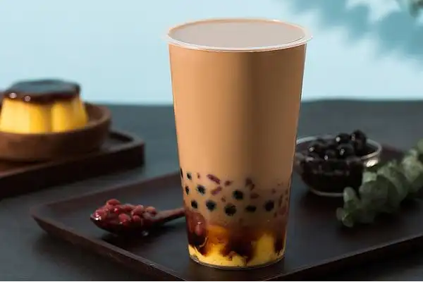 桃二熹奶茶