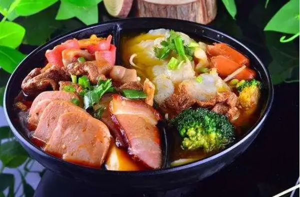 一锅一盆冒菜