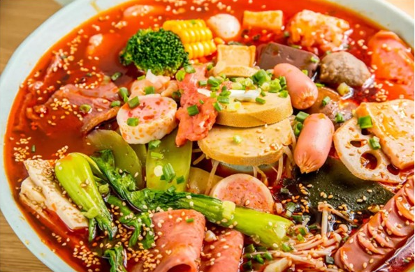 欢辣格格干拌冒菜