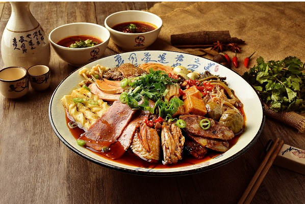 辣壹桶干拌冒菜