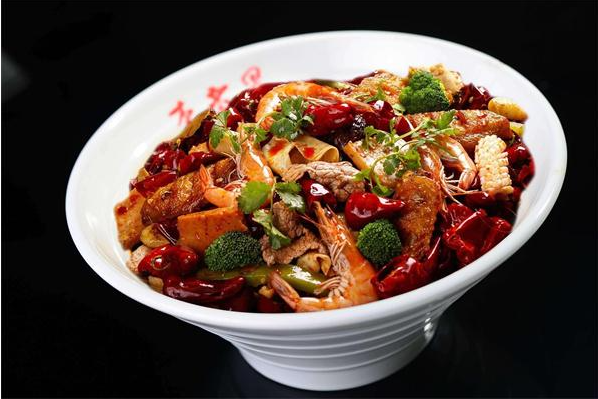 辣红颜冒菜