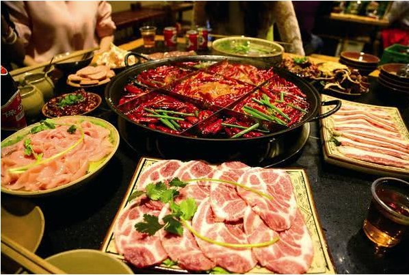 楼外楼大刀肉火锅