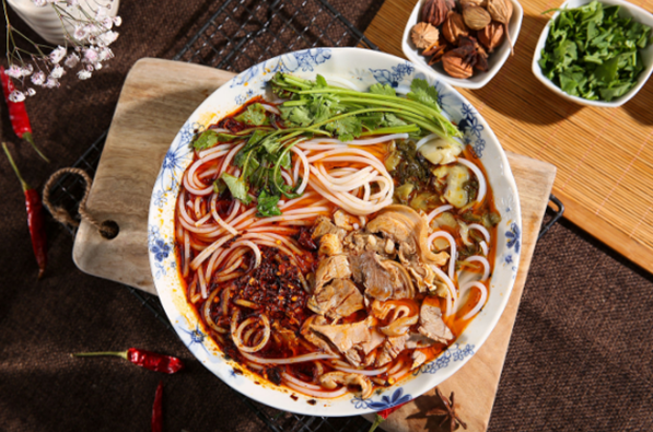 小羊下山羊肉粉