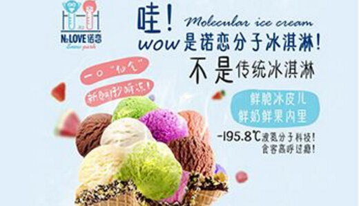 2017诺恋冰淇淋加盟