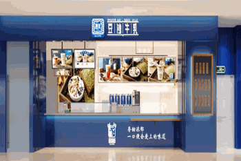 双美绿豆沙牛乳