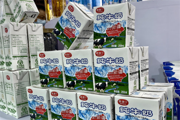 麦趣尔牛奶