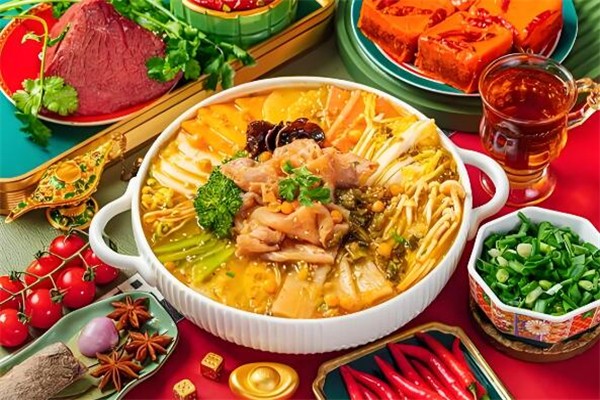品三口冒菜