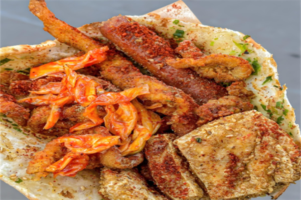 周记香酥鸡烧饼