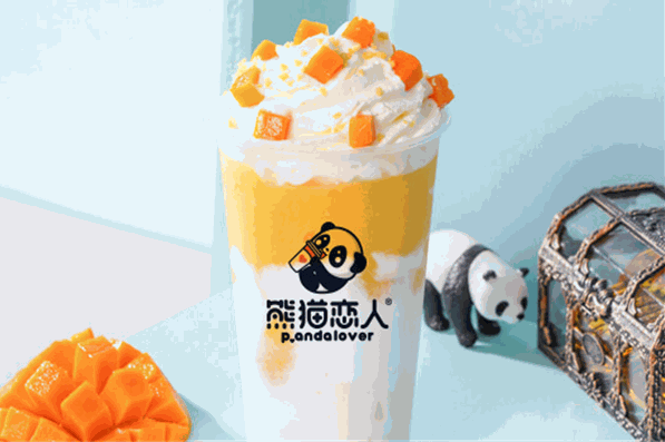 熊猫恋人奶茶