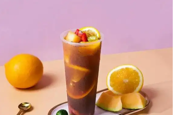 果鲜遇奶茶