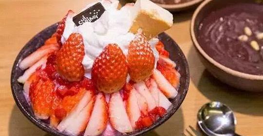 雪冰冰甜品
