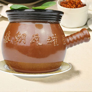 秦朝瓦罐面