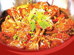 香倒仙干锅鸭头