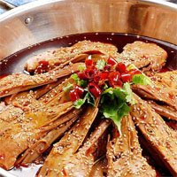 香倒仙干锅鸭头