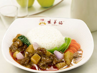 姐弟俩土豆粉
