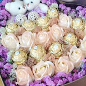 七彩花卉鲜花