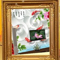 百尚雅品5D玻璃冰晶画