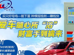 威想自助洗车机
