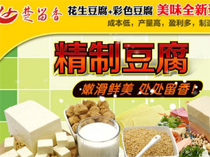 楚留香花生豆腐机