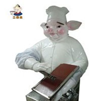 二师兄机器人刀削面