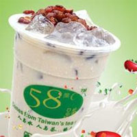 58度c奶茶