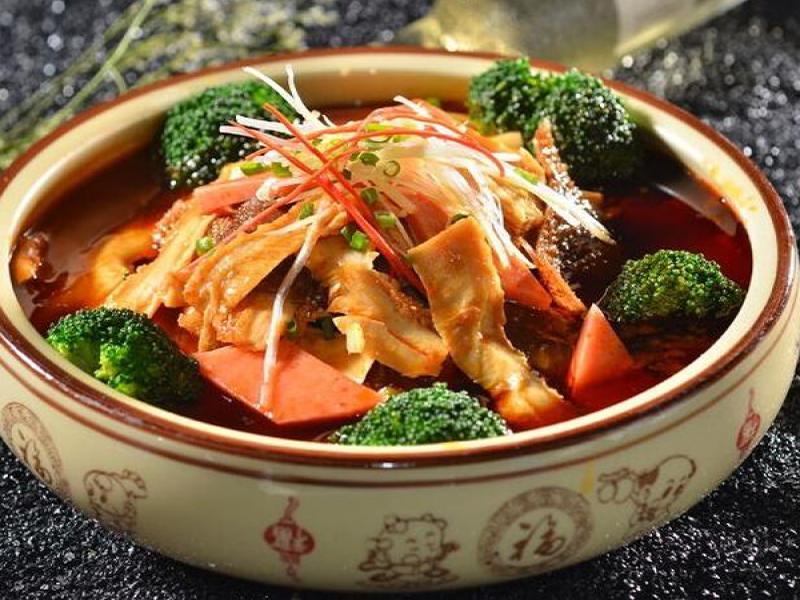冒三鲜冒菜