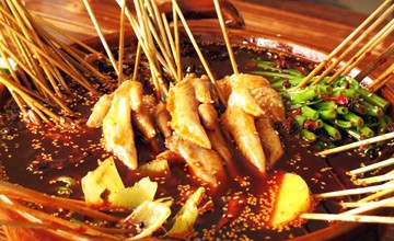 炮神李记串串