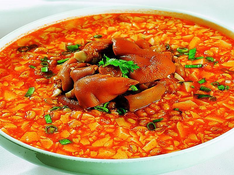 黄六豆花