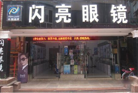 闪亮眼镜