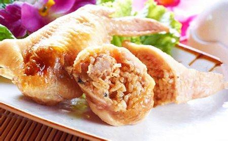  玖玖翅鸡翅包饭