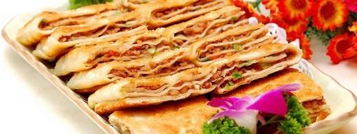 梅菜花猪肉饼